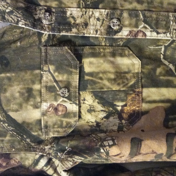 Boys Russell outdoor camouflage shirt - Picture 3 of 7